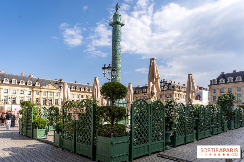 La terrasse d'été du Ritz, place Vendôme