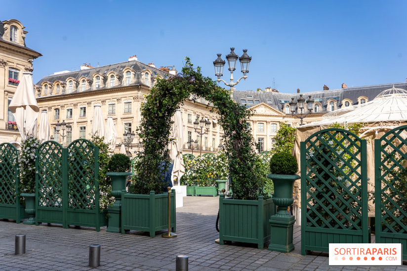 La terrasse d'été du Ritz, place Vendôme