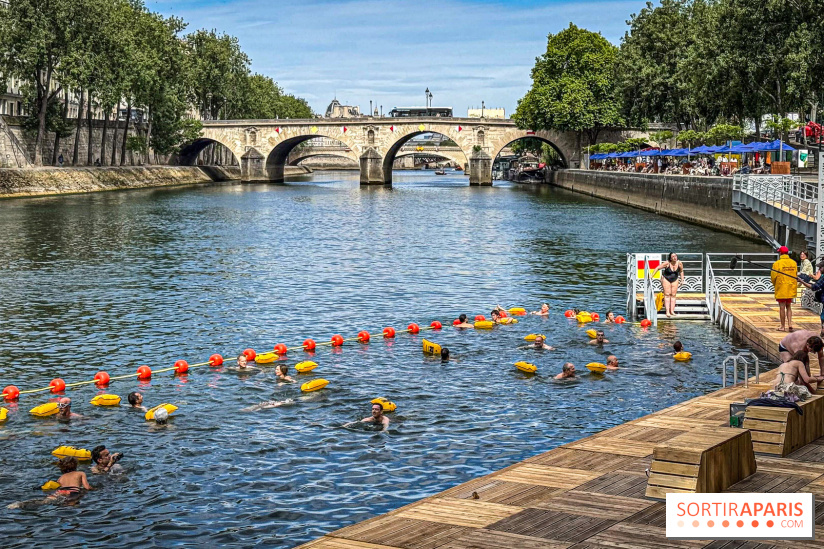 Baignade Seine Bras Marie
