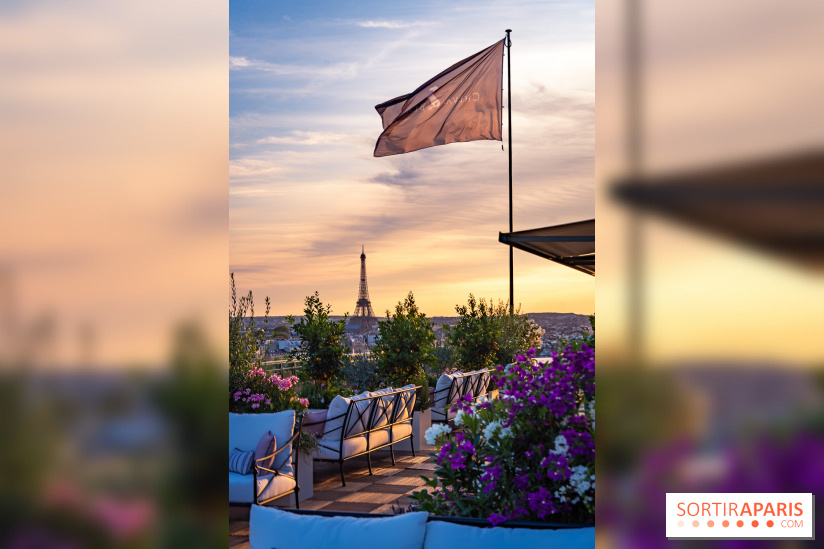 Céleste, le bar estival en rooftop du Cheval Blanc se dévoile