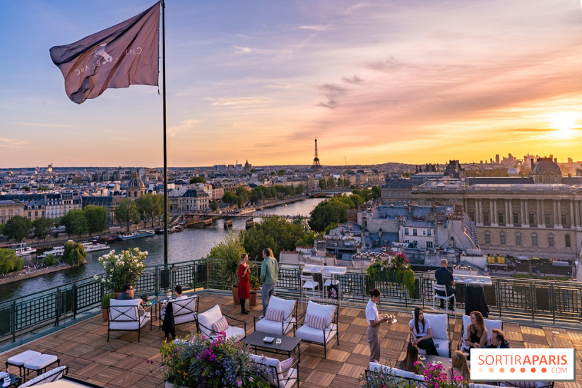 Céleste, le bar estival en rooftop du Cheval Blanc se dévoile