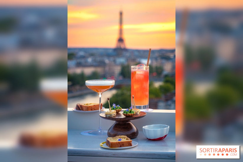 Céleste, le bar estival en rooftop du Cheval Blanc se dévoile
