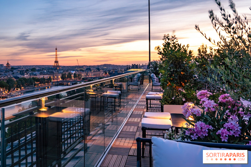 Céleste, le bar estival en rooftop du Cheval Blanc se dévoile