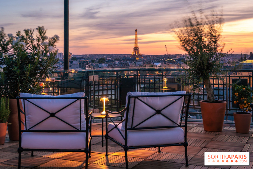 Céleste, le bar estival en rooftop du Cheval Blanc se dévoile