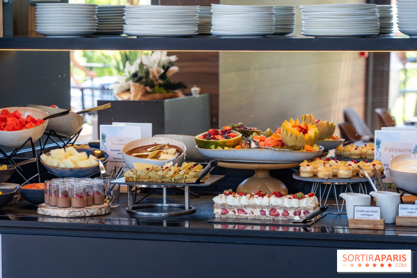 Le brunch à volonté du Piaf au Domaine de Vanneau - Ile Adam - Val d'Oise