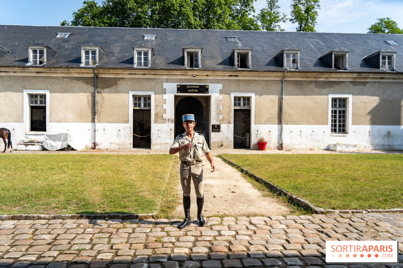 Visite guidée de l'École Mlitaire d'Équitation
