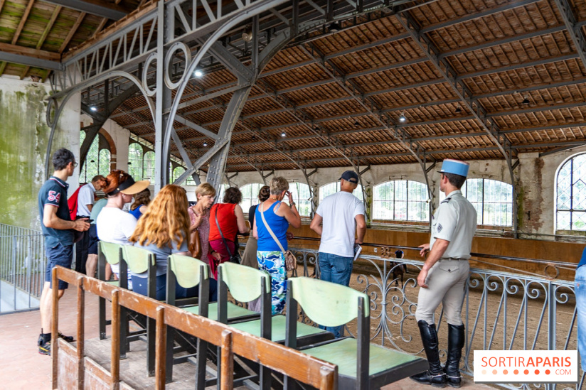Visite guidée de l'École Mlitaire d'Équitation
