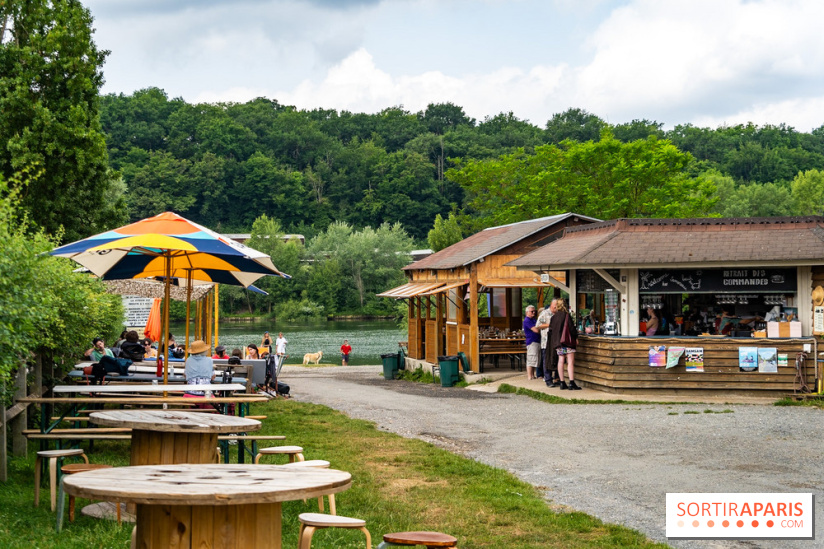 La Buvette de Samoreau près de Fontainebleau en Seine-et-Marne  - A7C02402