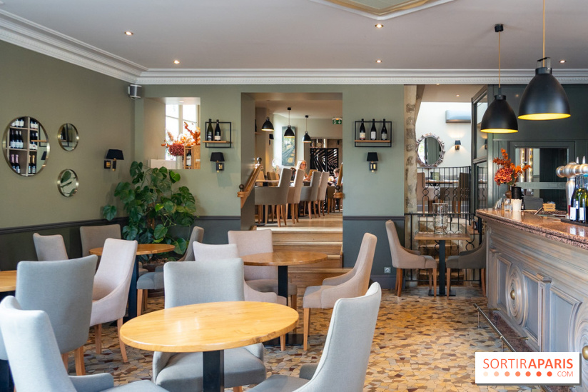 Le Café de la Paix à Bourron-Marlotte - 77 - A7C02632