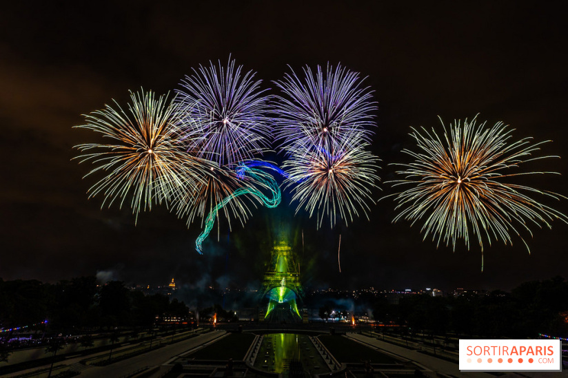 Le feu d’artifice du 14 juillet 2025 de Paris - les photos