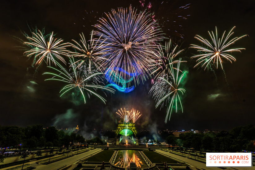 Le feu d’artifice du 14 juillet 2025 de Paris - les photos
