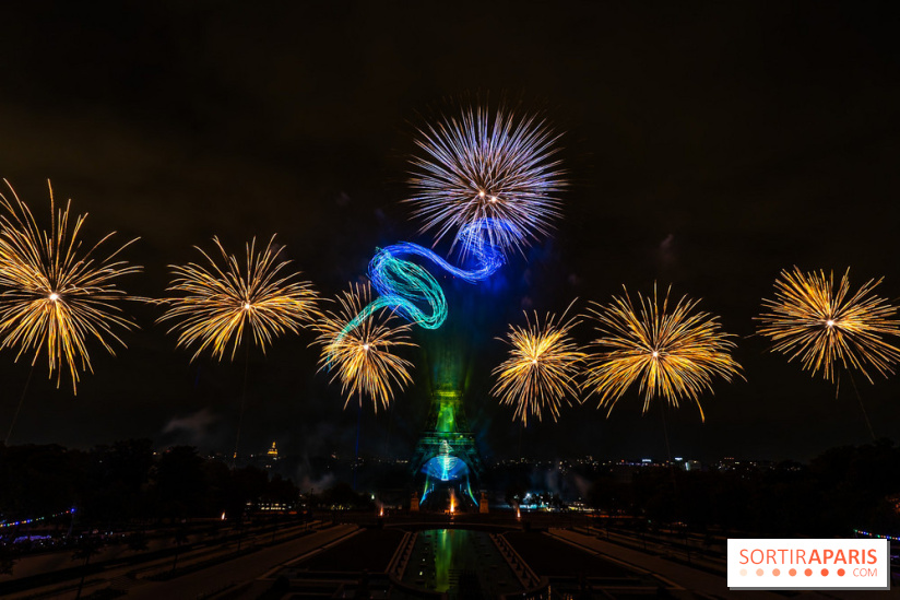 Le feu d’artifice du 14 juillet 2025 de Paris - les photos