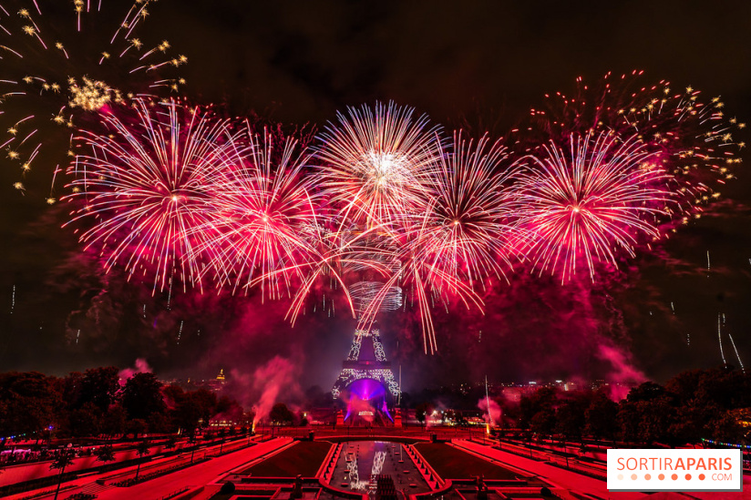 Le feu d’artifice du 14 juillet 2025 de Paris - les photos