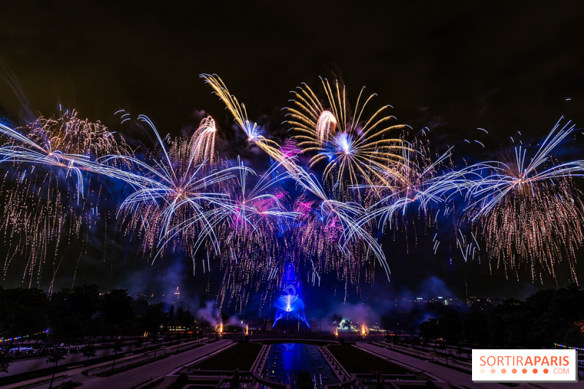 Le feu d’artifice du 14 juillet 2025 de Paris - les photos