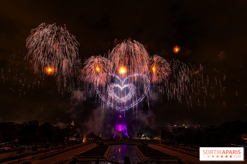 Le feu d’artifice du 14 juillet 2025 de Paris - les photos