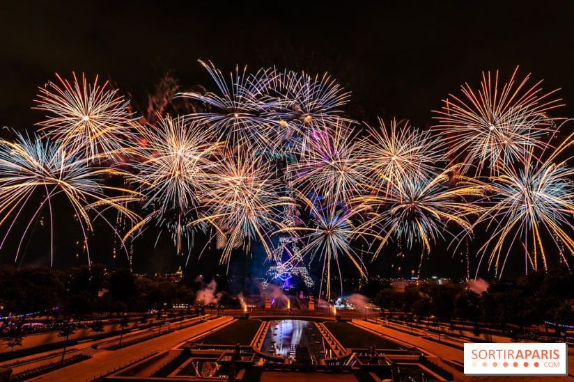 Le feu d’artifice du 14 juillet 2025 de Paris - les photos