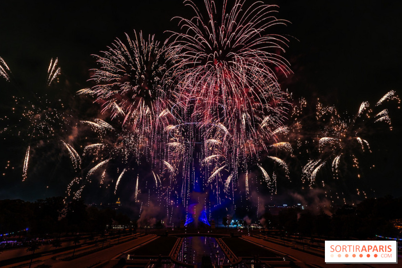 Le feu d’artifice du 14 juillet 2025 de Paris - les photos