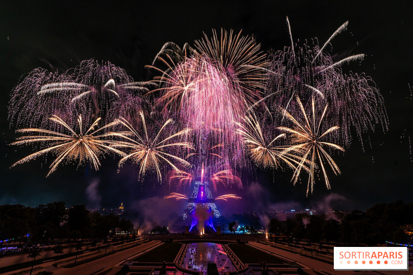 Le feu d’artifice du 14 juillet 2025 de Paris - les photos