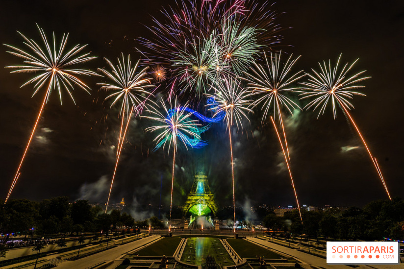 Le feu d’artifice du 14 juillet 2025 de Paris - les photos