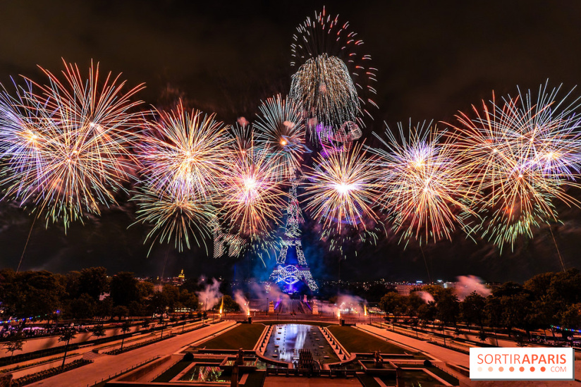 Le feu d’artifice du 14 juillet 2025 de Paris - les photos