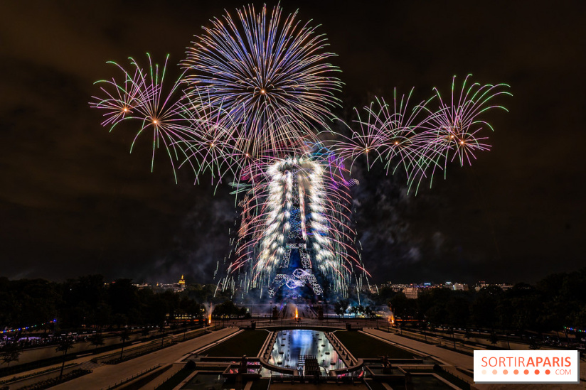 Le feu d’artifice du 14 juillet 2025 de Paris - les photos