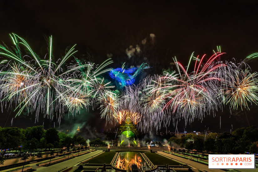 Le feu d’artifice du 14 juillet 2025 de Paris - les photos