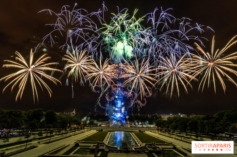 Le feu d’artifice du 14 juillet 2025 de Paris - les photos