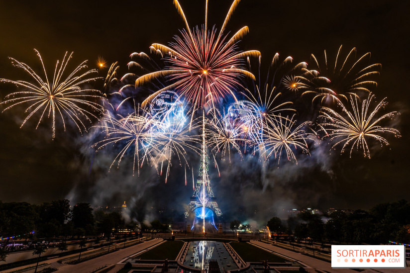 Le feu d’artifice du 14 juillet 2025 de Paris - les photos