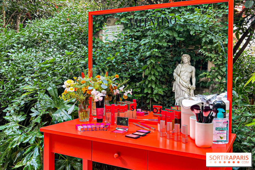 Le Jardin Valentino Beauty : le pop up beauté gratuit de la maison italienne à Montmartre - image00034