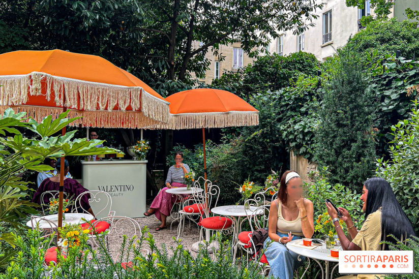 Le Jardin Valentino Beauty : le pop up beauté gratuit de la maison italienne à Montmartre - image00056