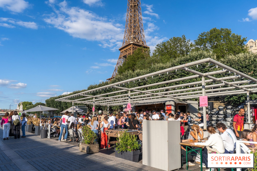 Bonnotte Club Paris, la guinguette branchée et abordable au pied de la Tour Eiffel