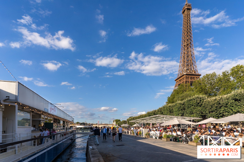 Bonnotte Club Paris, la guinguette branchée et abordable au pied de la Tour Eiffel