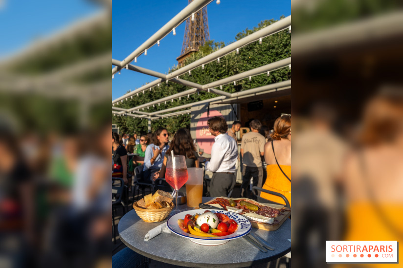 Bonnotte Club Paris, la guinguette branchée et abordable au pied de la Tour Eiffel - A7C06614