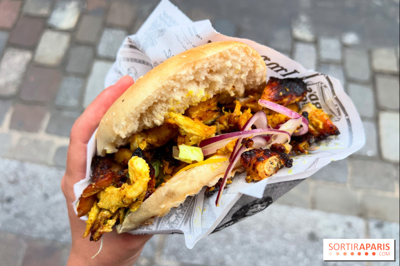 Ti Dodo Gourmand - Sandwich dipain rond poulet