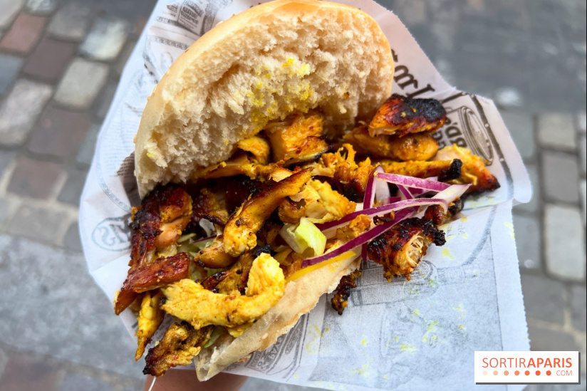 Ti Dodo Gourmand - Sandwich dipain rond poulet