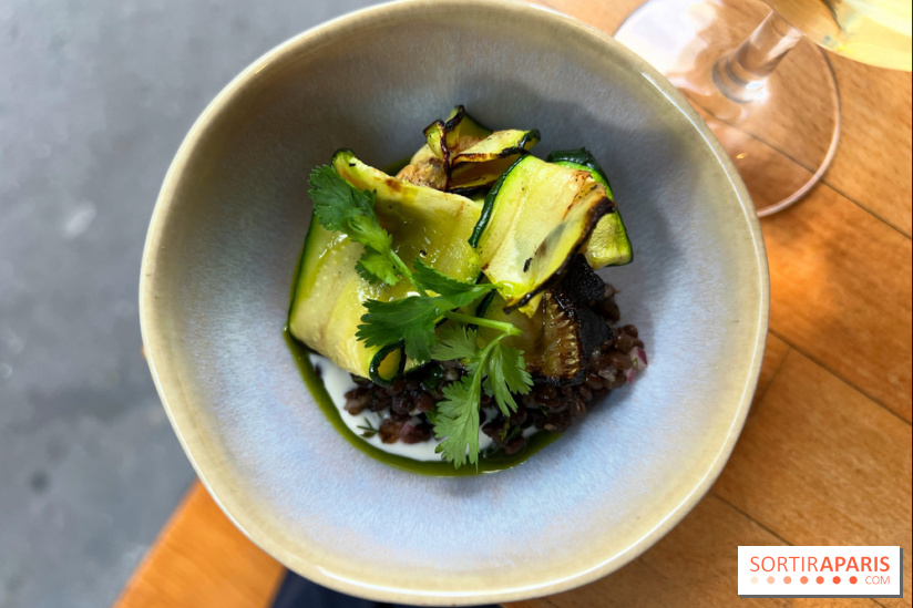 Shuzo - Salade campesina, courgettes, lentilles