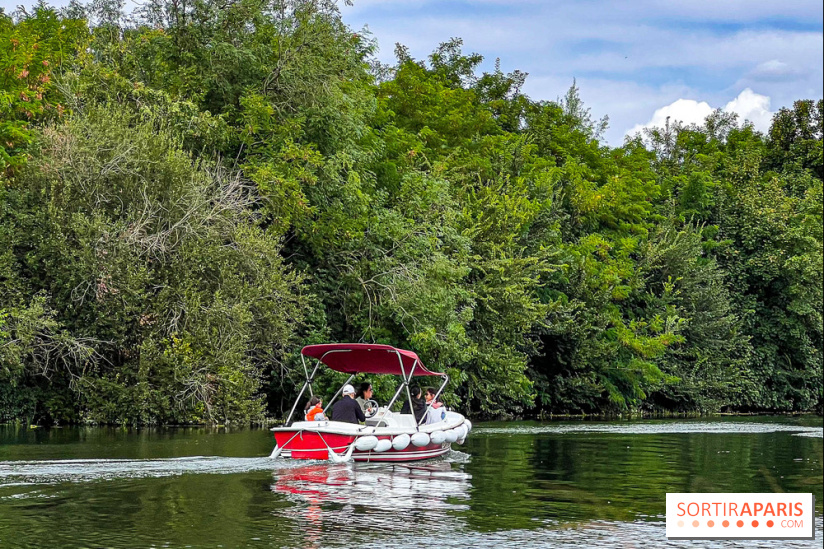 Base nautique de Bougival (78) : bateaux sans permis, aire de jeux et guinguette en bord de Seine