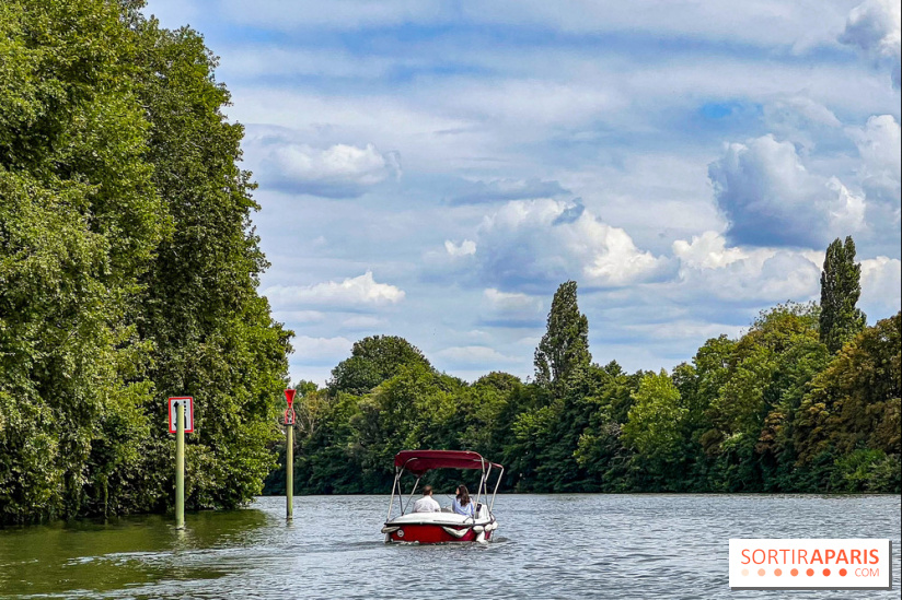 Base nautique de Bougival (78) : bateaux sans permis, aire de jeux et guinguette en bord de Seine