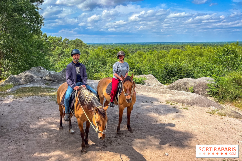 Balade en chevaux Henson en forêt de Fontainebleau  - IMG 2049