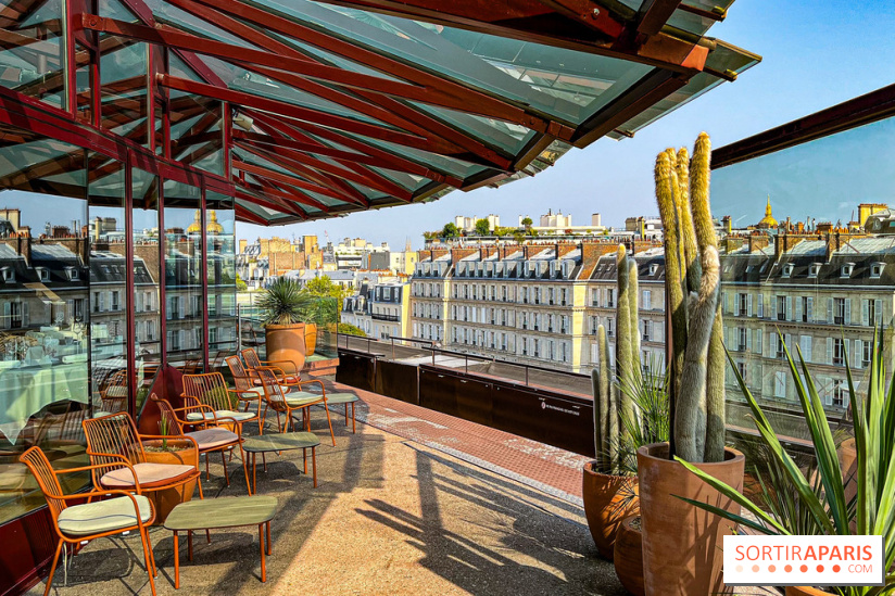 Bar Les Ombres : cocktails & tapas sur le rooftop du Musée du Quai Branly avec vue sur la tour Eiffel - 3