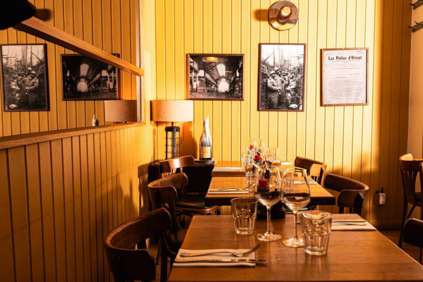 Gaston, restaurant de viande à Paris 17ème - restaurant gaston salle cosy