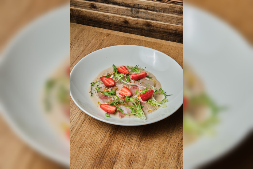 Gaston, restaurant de viande à Paris 17ème - Crudo de daurade royale 3