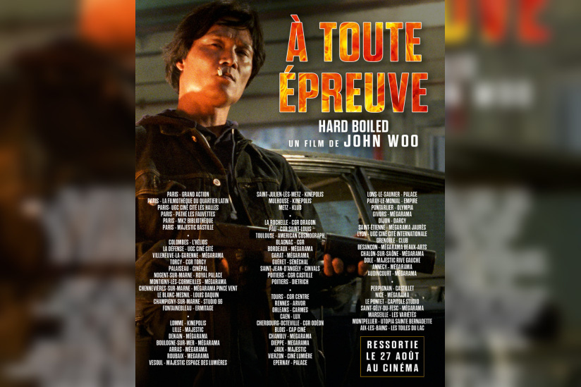 À TOUTE ÉPREUVE (Hard Boiled) - A TOUTE EPREUVE SORTIE ListeCinemas Sem270825