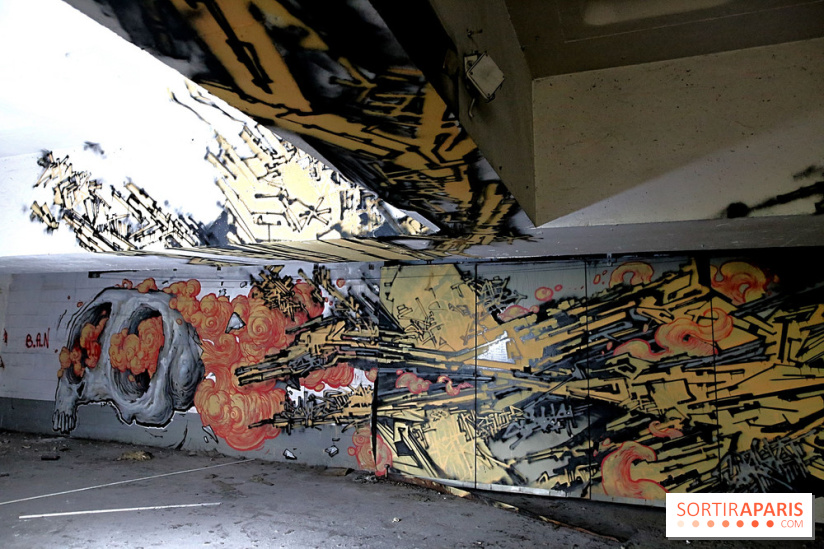 Le Mausolée des street artistes Lek & Sowat à Paris, nos photos 