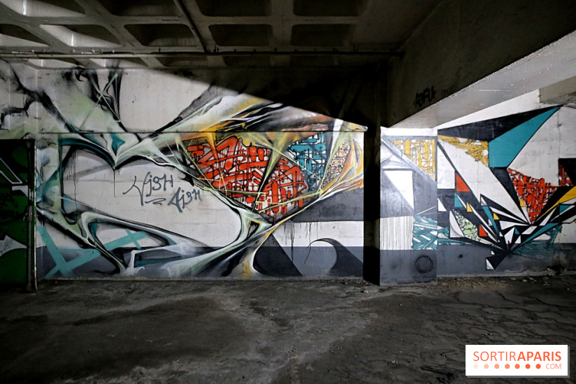 Le Mausolée des street artistes Lek & Sowat à Paris, nos photos