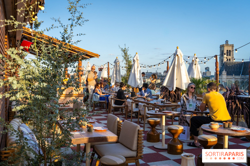 Terraza Mikuna : le rooftop du BHV Marais - A7C06845