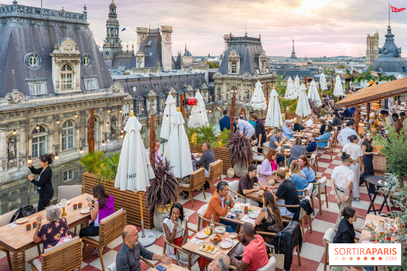 Terraza Mikuna : le rooftop du BHV Marais - A7C06873