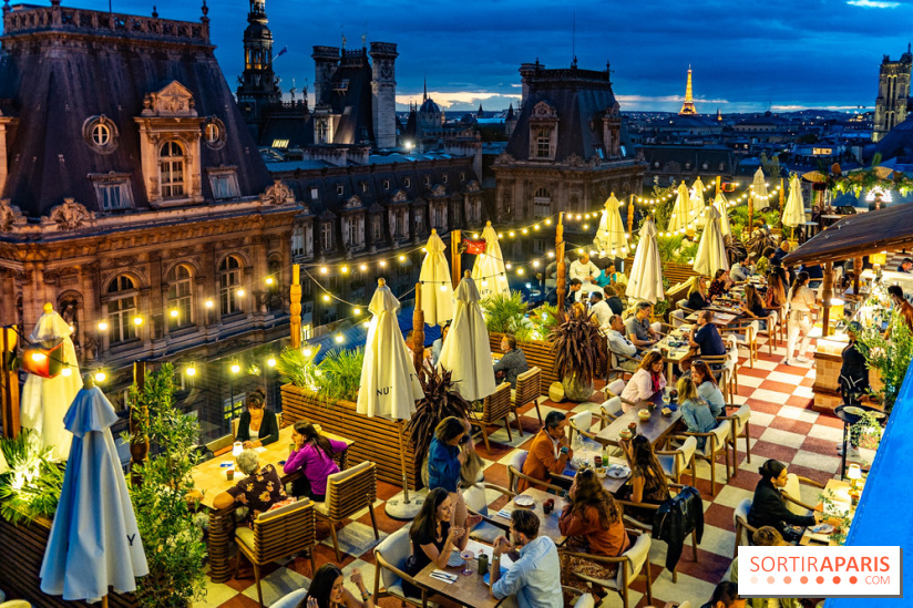 Terraza Mikuna : le rooftop du BHV Marais - A7C06959