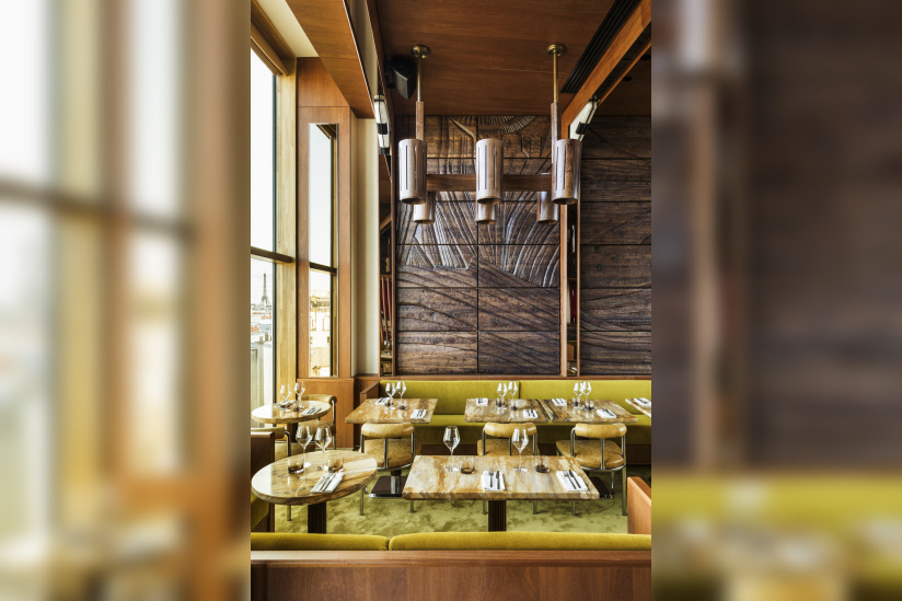 La Fondation restaurant - Hotel La Fondation©RomainRicard Restaurant 8ème étage