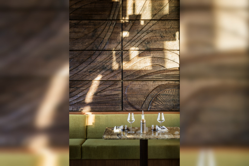 La Fondation restaurant - Hotel La Fondation©RomainRicard restaurant 8ème étage